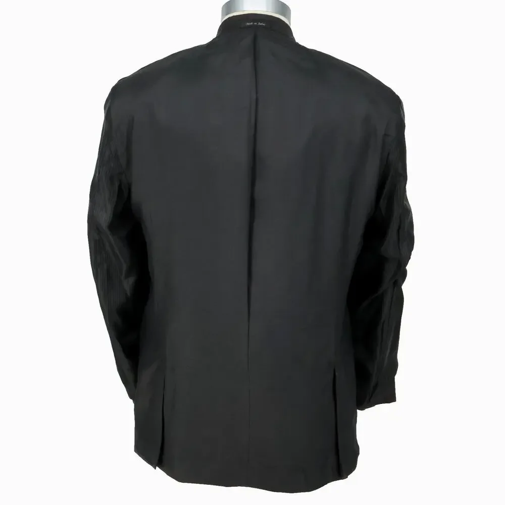 Michael Kors Sport Coat Mens 44R Dark Gray Wool Lined Blazer Jacket Preppy